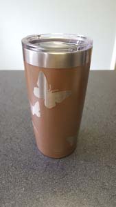 Powder Coated Yeti Rambler Tumblers and Ozark Trail Tumblers.  Personalize Tumblers, Ramblers and Growlers with with custom powdercoat colors, a Logo or Design, a personalized Monogram or your favorite Saying | Great Quality Great Products Great Service-Amazing Tumbler.com